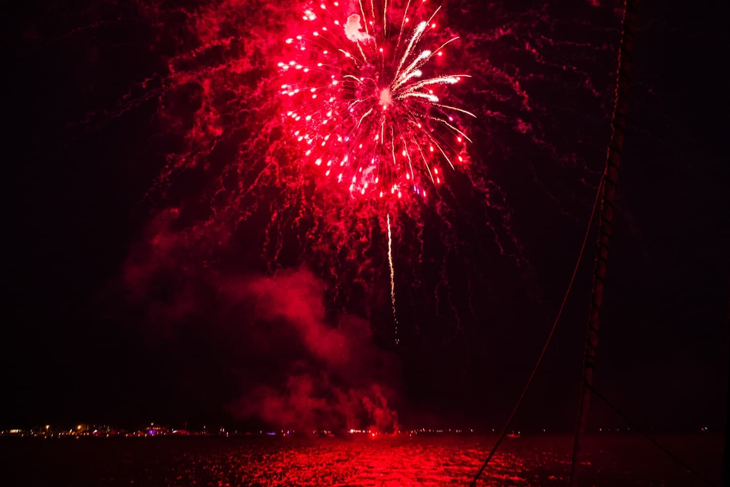 Experience St. Michaels’ July 3rd Fireworks Aboard a Private Bareboat Sailing Catamaran