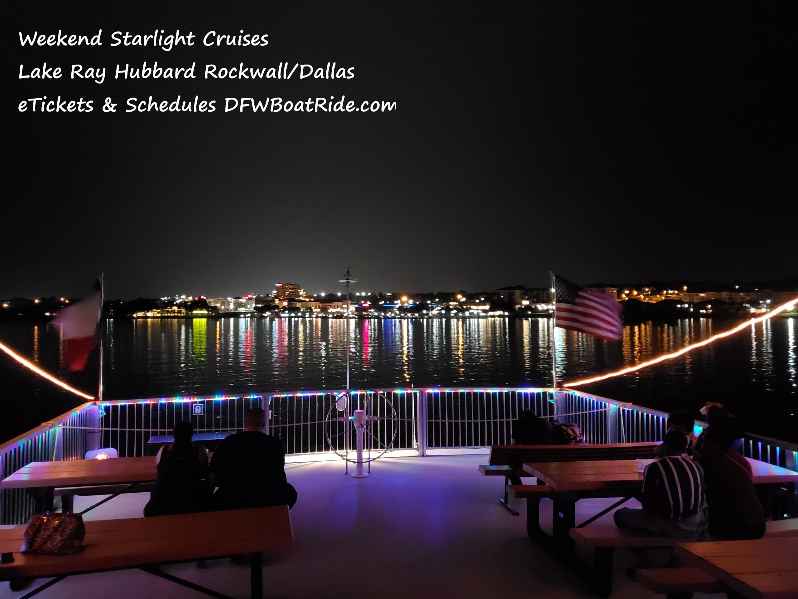 Starlight Cruise in Rockwall, TX Aboard Sapphire Star