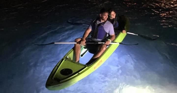 Night Kayak fleet
