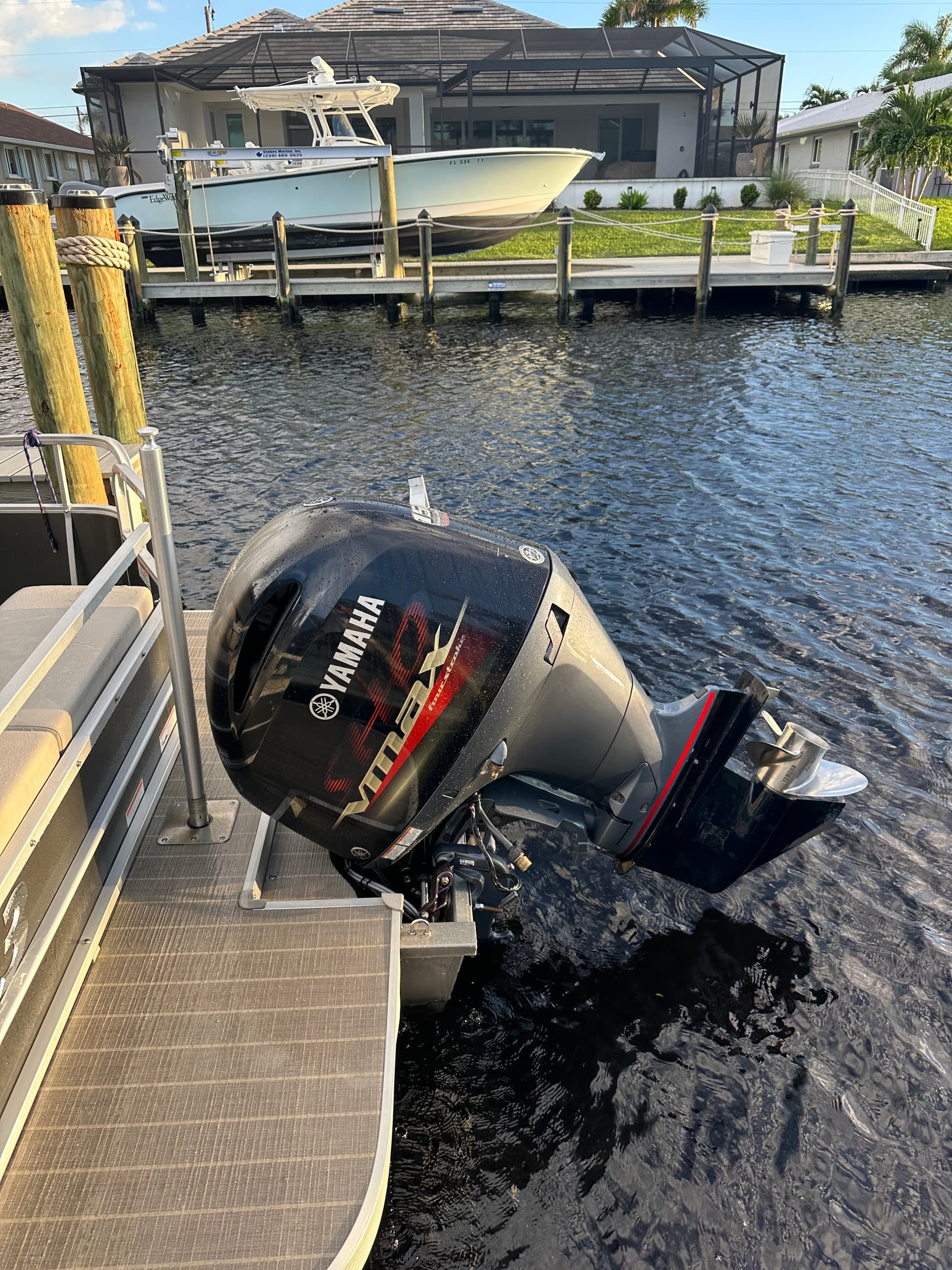Explore Cape Coral Waters on a 24' Suncatcher Tritoon Boat Rental Adventure photo 3