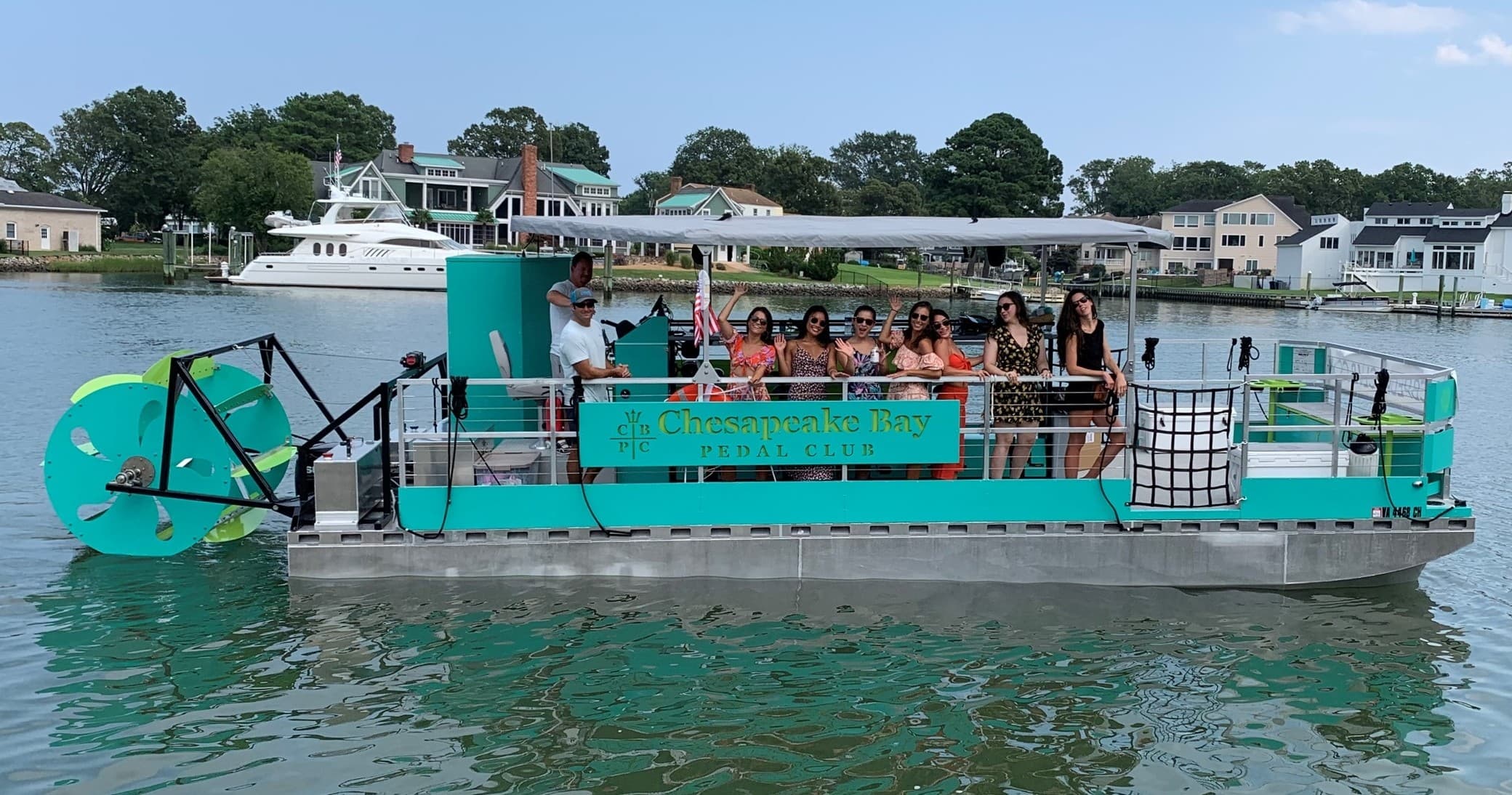 Water Activities & Chesapeake Bay Pedal Club: Unique Pub Cruise