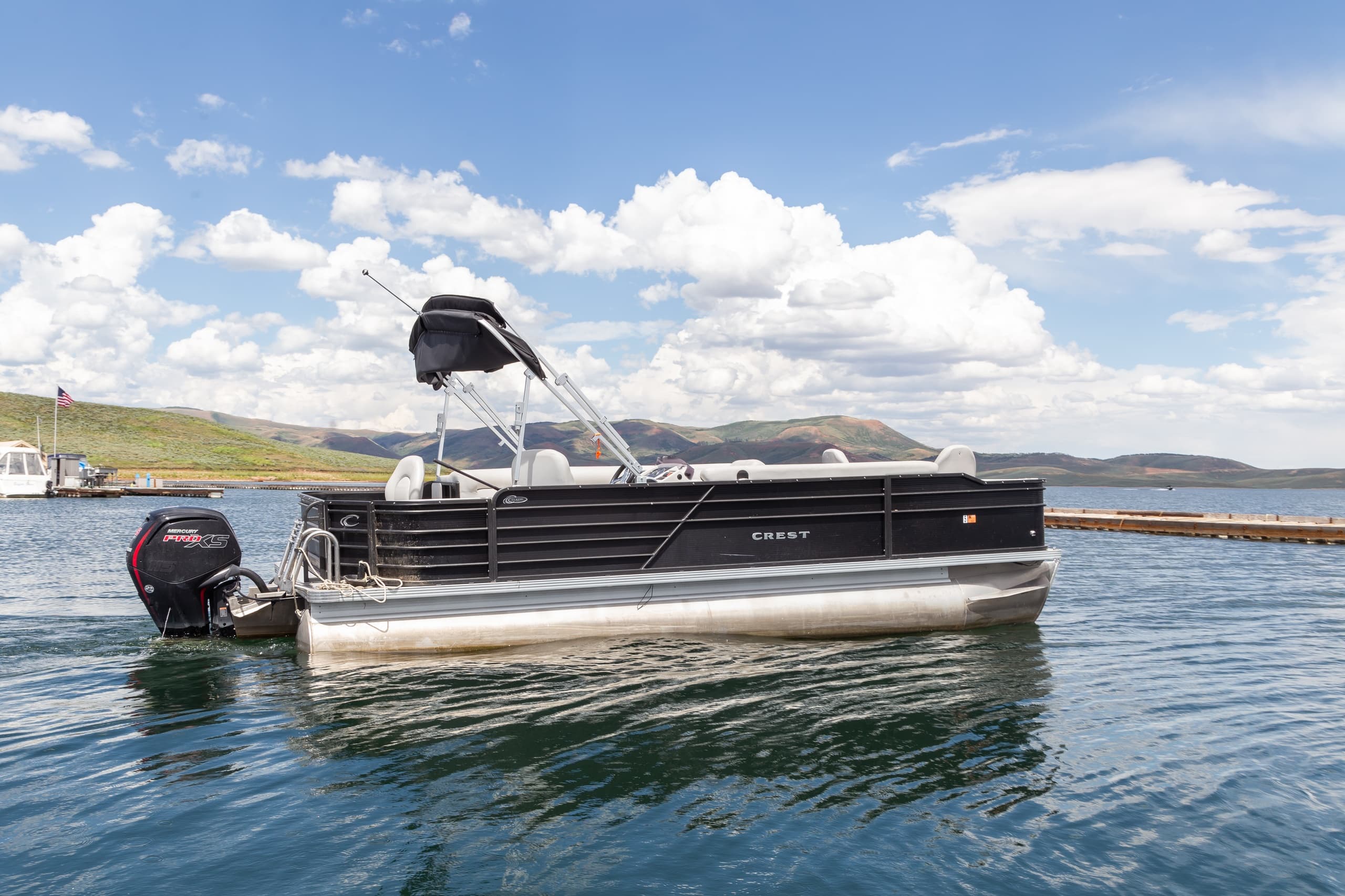 22' Classic Fish C4 Pontoon Fishing in Heber City, Utah