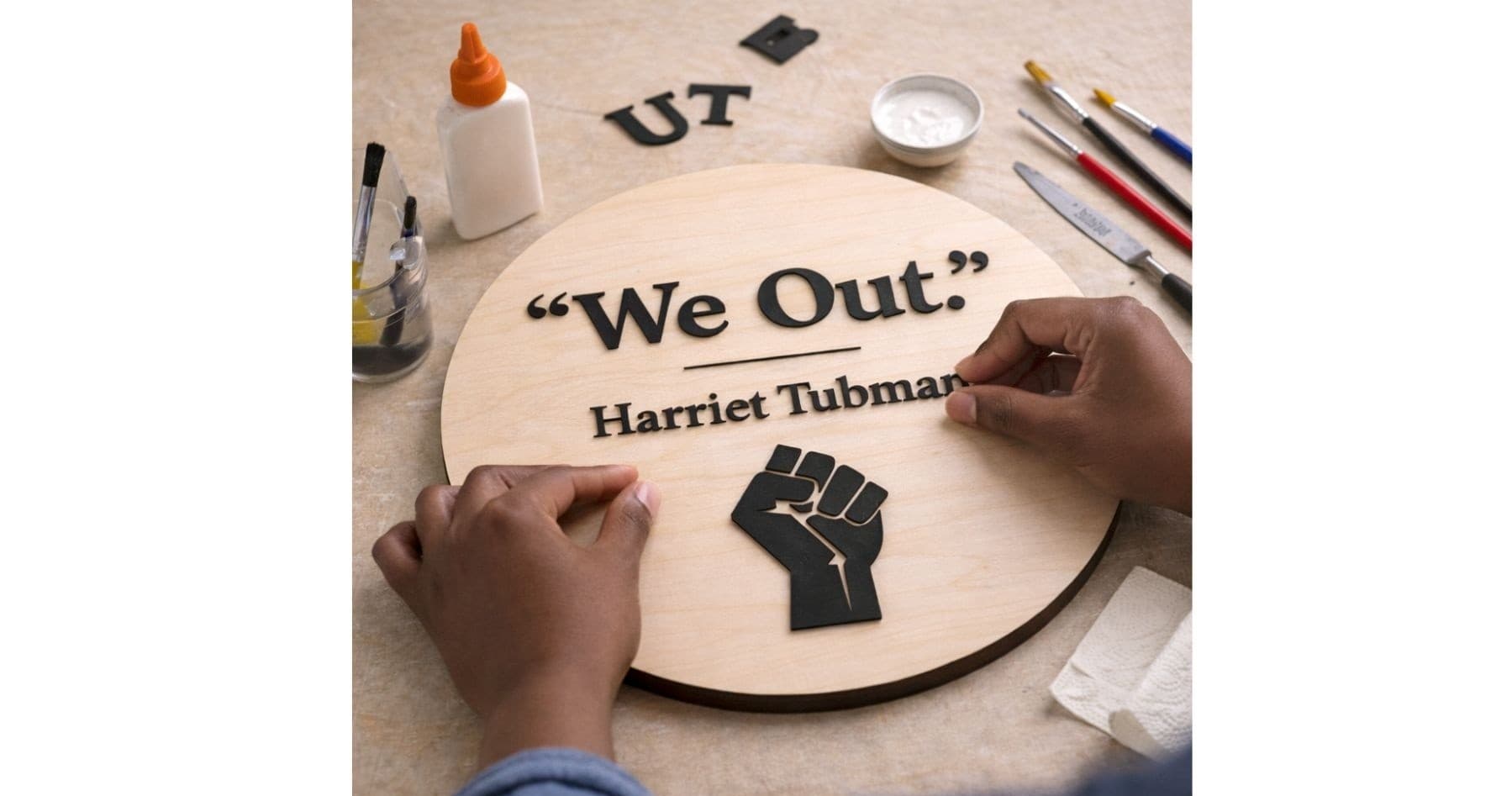 Black History Mini Sign Workshop at Made in Baltimore