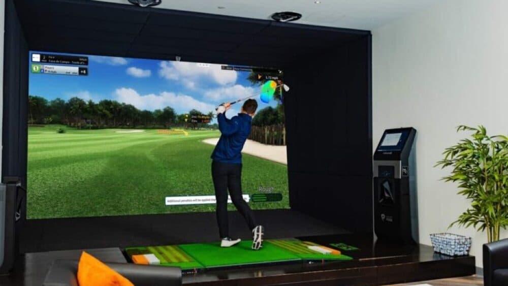 Virtual Golf at GolfZon Dunbar Garden Centre