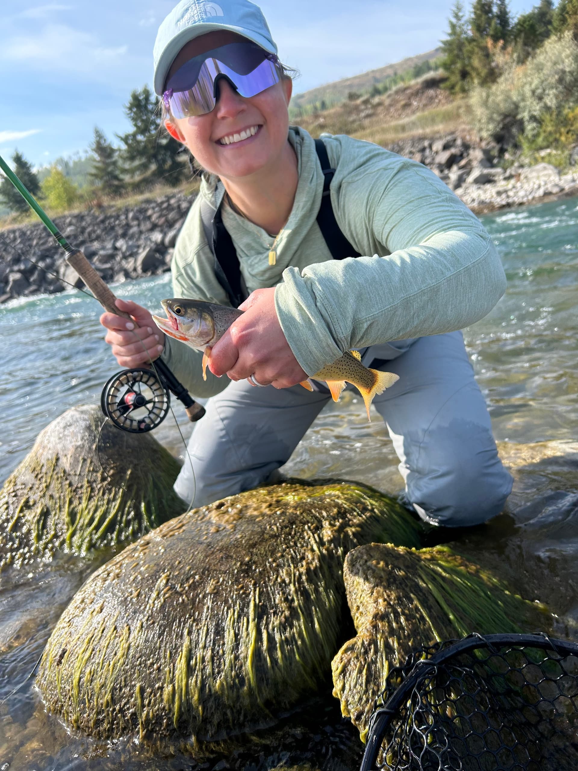 Wade Fly Fishing the Snake River: Half-Day Guided Trips from Jackson, WY