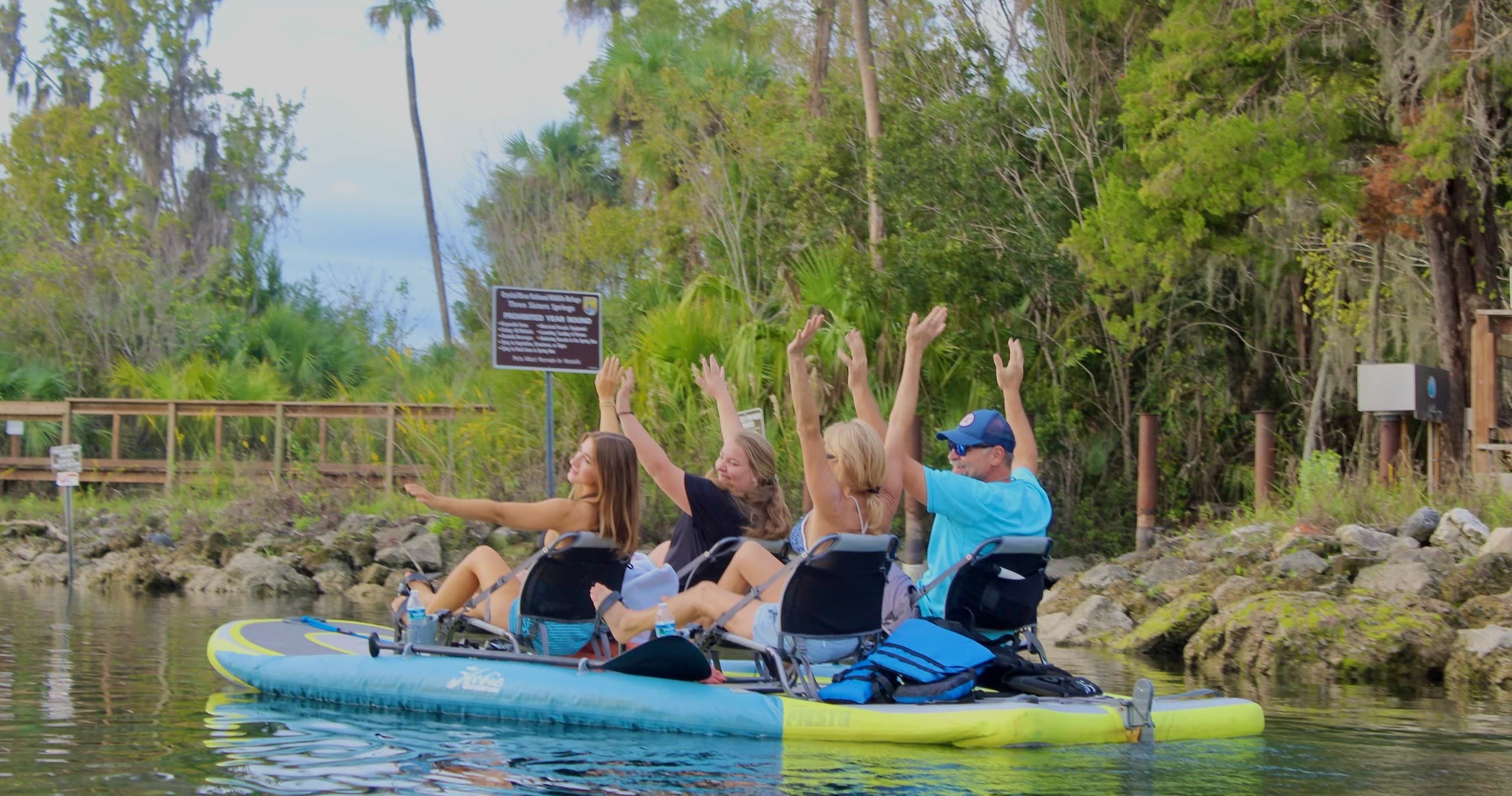 Hobie Fiesta Family Rental Adventure in Crystal River, FL