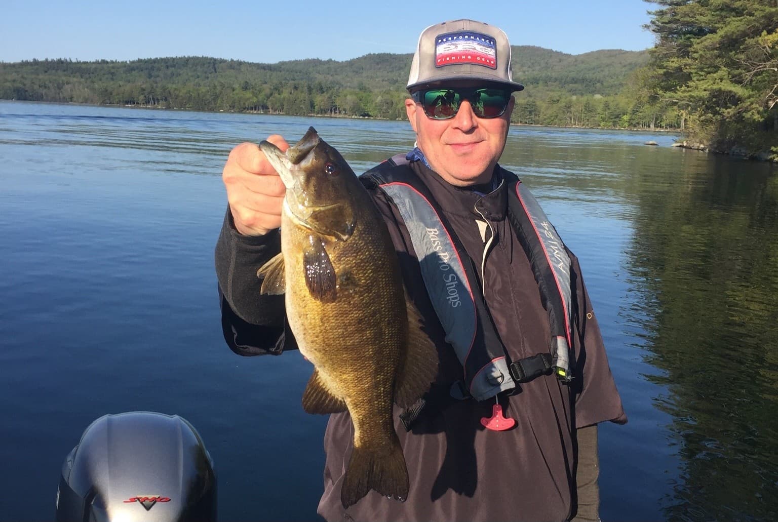 Guided Smallmouth Bass Fishing on Squam Lake with Mark Beauchesne