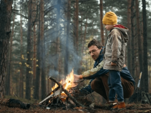 Wilderness Survival Skills at Northern Lights Village Levi