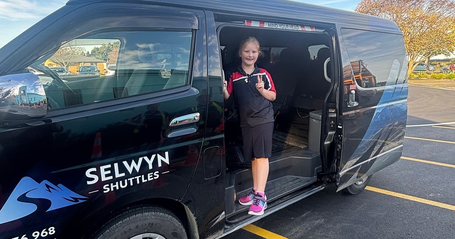 Reliable School Shuttle Services by Selwyn Shuttles in Darfield