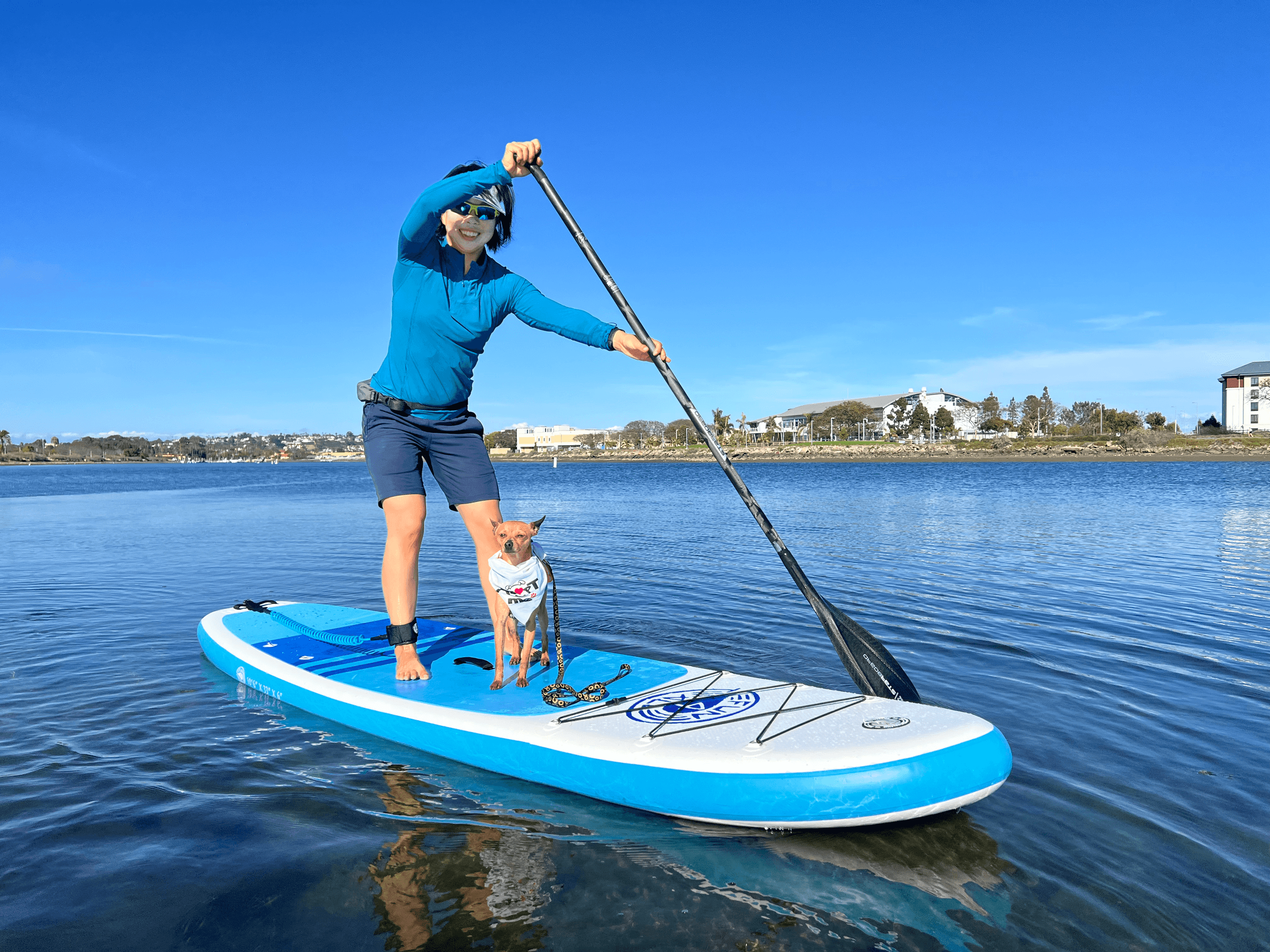Inflatable SUP Pup Lesson 101 in San Diego, CA