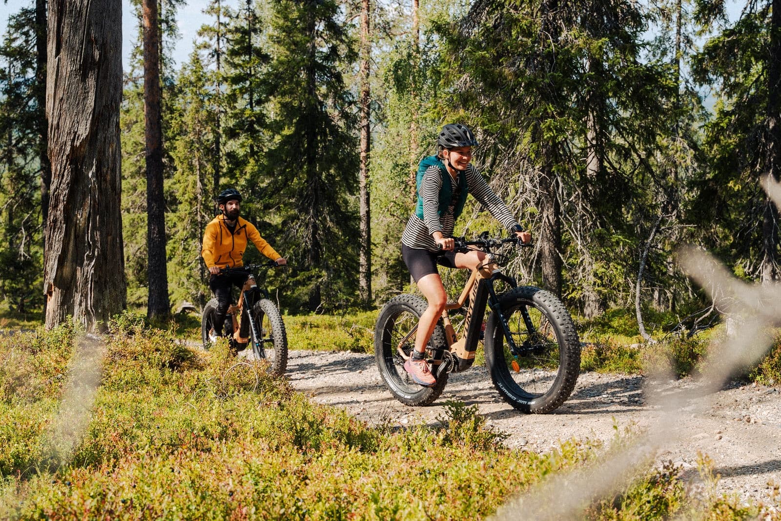 Pyhä-Luosto E-MTB Intro Ride: Beginner Fatbike Tour in Pyhätunturi, Finland photo 1