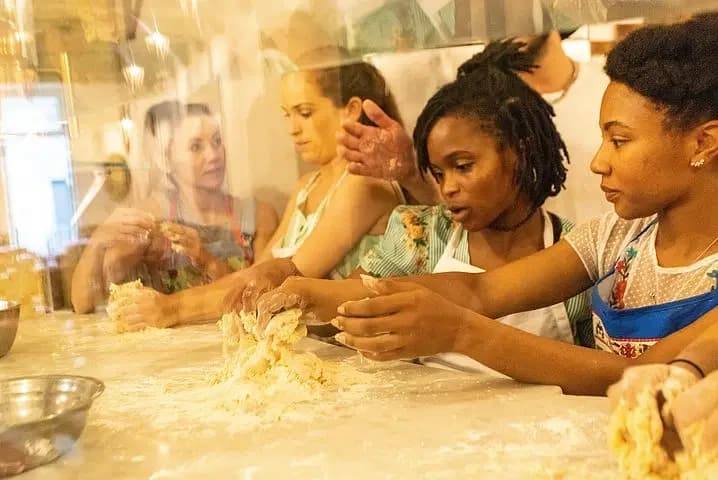 Land Adventures in Naples: Pasta Class by Keys of Italy
