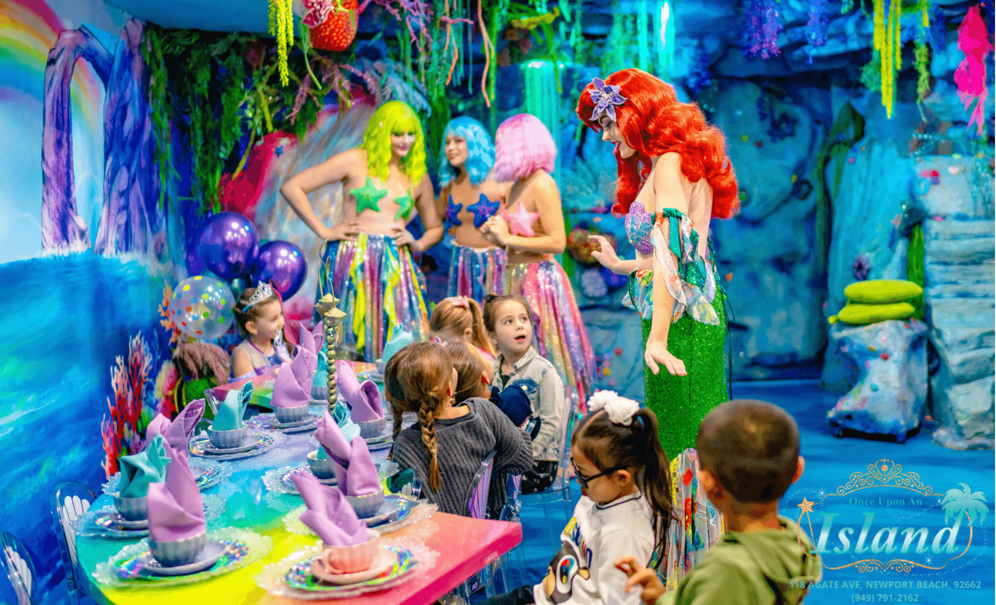 Immerse Your Child in Magic at The Royal-Sea Party in Newport Beach