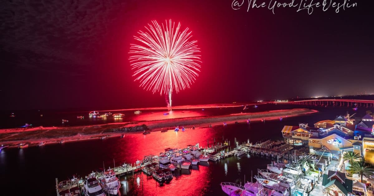 Sunset and Fireworks Cruise in Destin, Florida