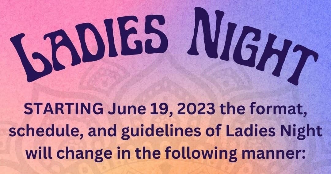 LADIES NIGHT - Adults Only (13+) | Events in Ashland | Water Activities, Attraction, Wellness