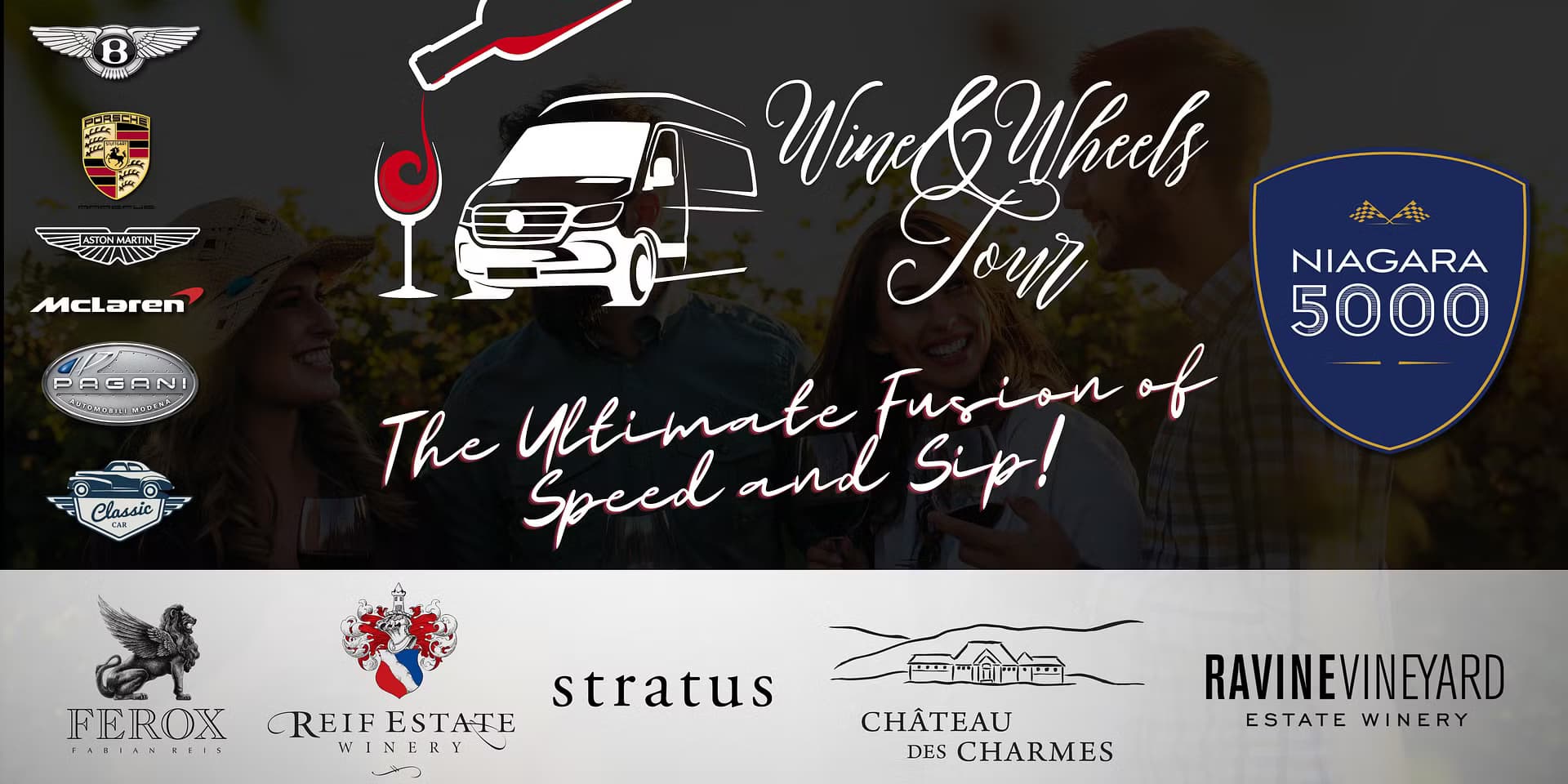 Outdoor Adventure & Wine Tasting at Niagara 5000