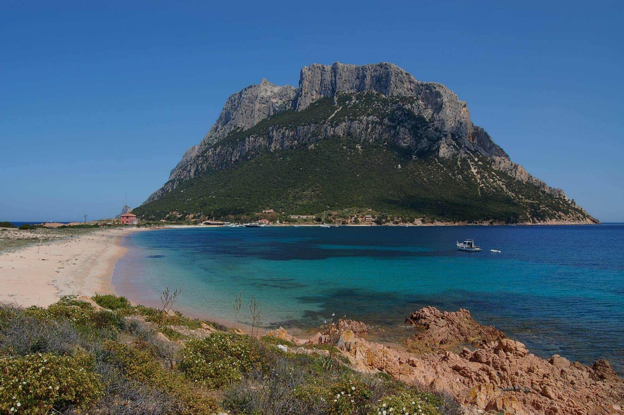 Olbia Boat Tour to Tavolara and Molara: Snorkel, Grotta della Chiave & Prosecco Aperitif