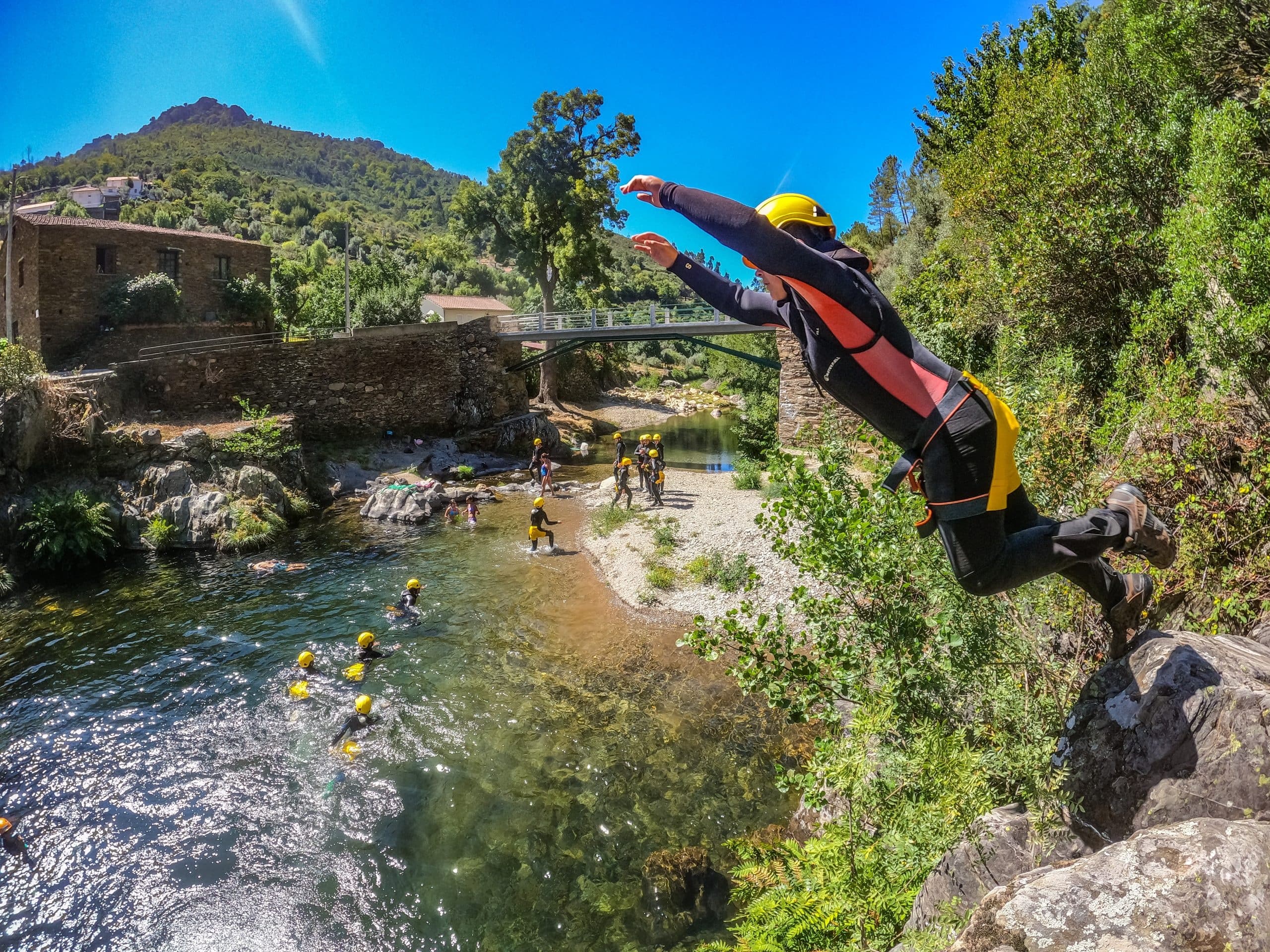 Water Adventure at Poço da Cesta with Trans Serrano