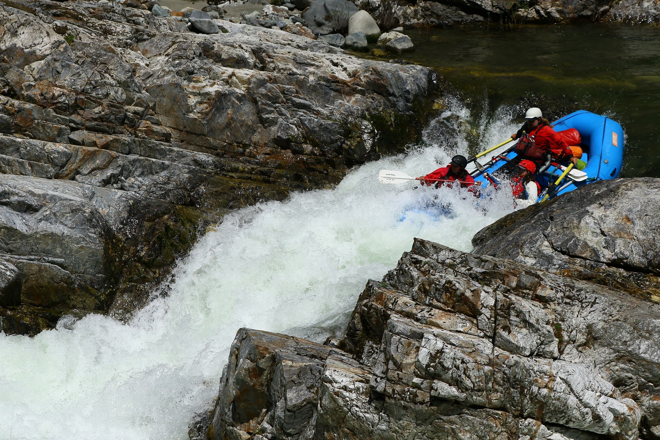 Cal Salmon Class IV Whitewater Adventure in Somes Bar