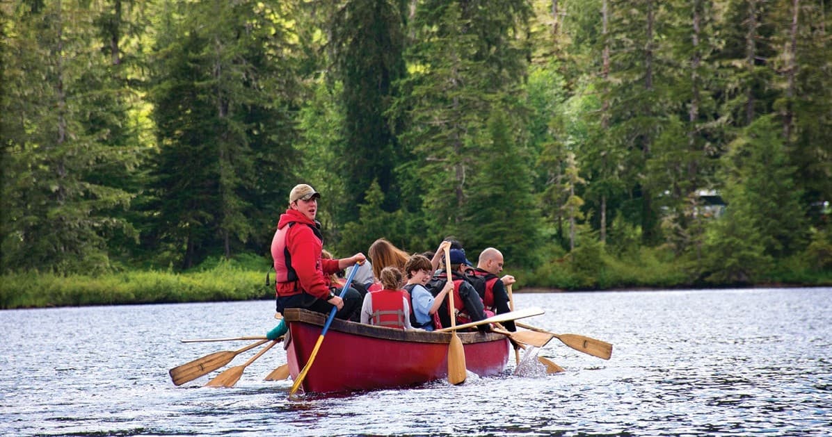 Rainforest Canoe & Nature Trip with Alaska Travel Adventures in Juneau
