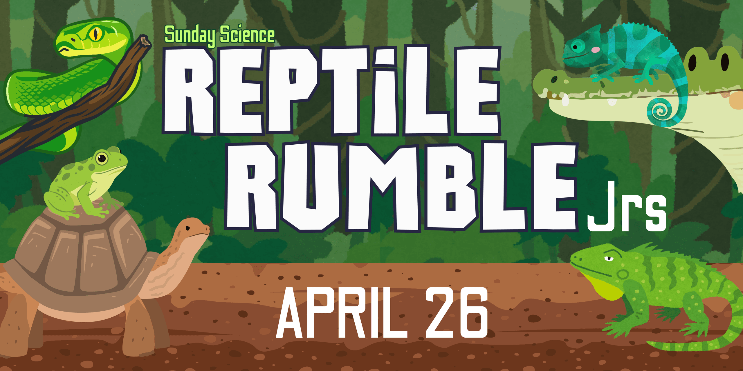 Reptile Rumble Jr: Hands-On Kids Science at Tanglewood Preserve