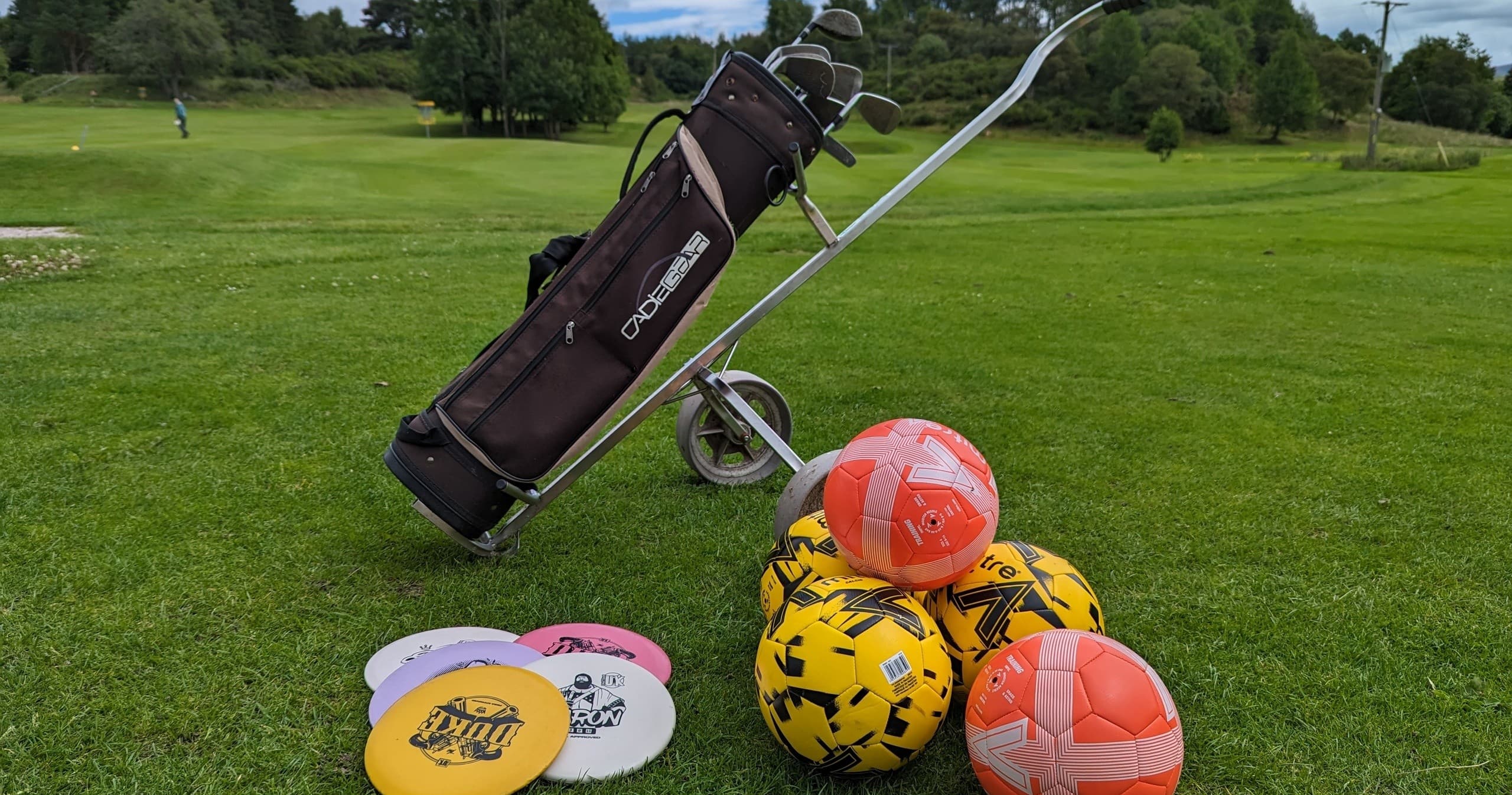 Disc & Foot Golf at Cairngorms Activities, Grantown-on-Spey