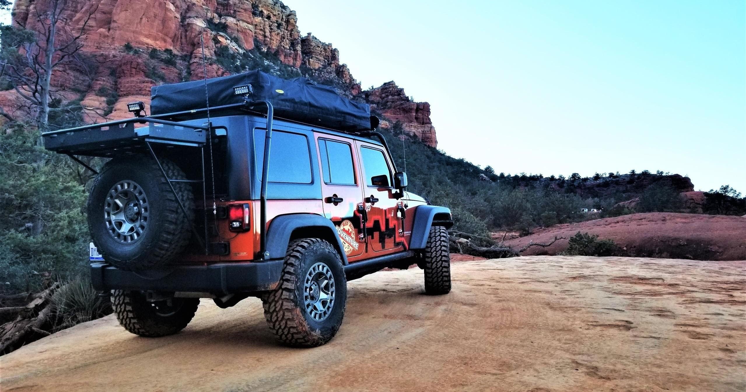 Jeep Overland Rubicon Camper Adventure in Phoenix, AZ