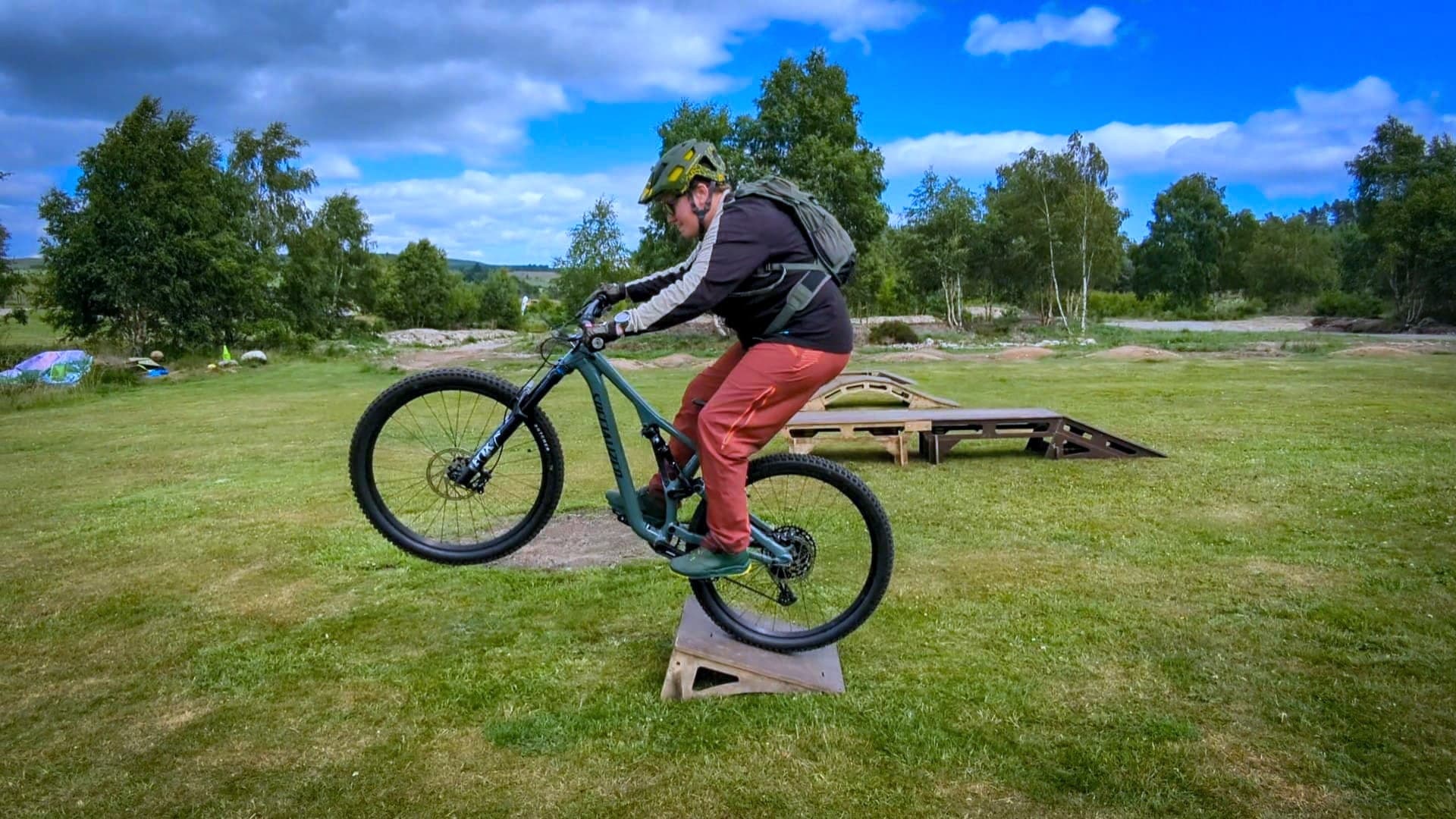 Indoor Biking Sessions at Ride in Peace Adventures near Aboyne, Scotland