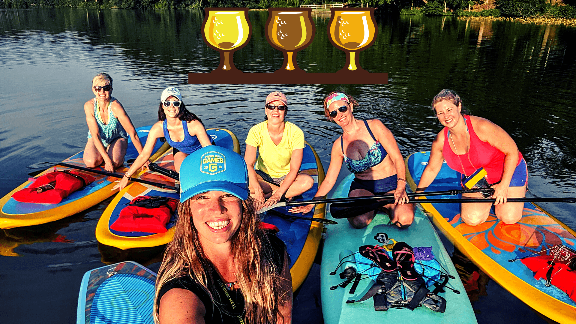 Ladies Night SUP & Beer Flight in Earleville, Maryland