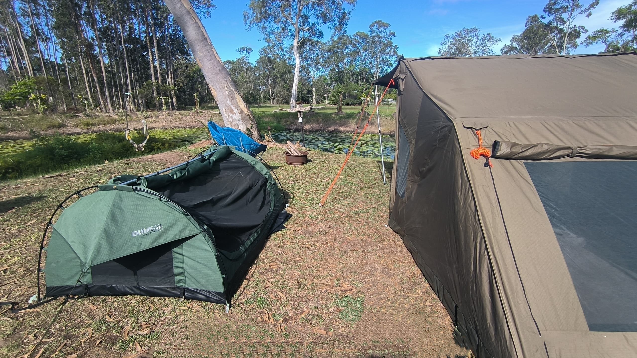 Wilderness Camping at Abracadabra Camping’s Travellers Rest
