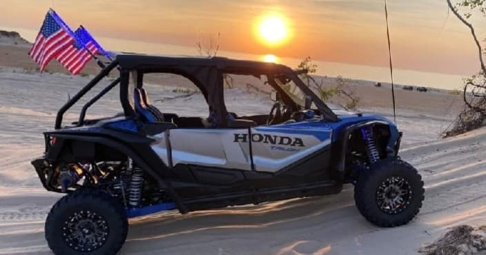 Sunset Offroad Adventure at Silver Lake Dunes, Michigan