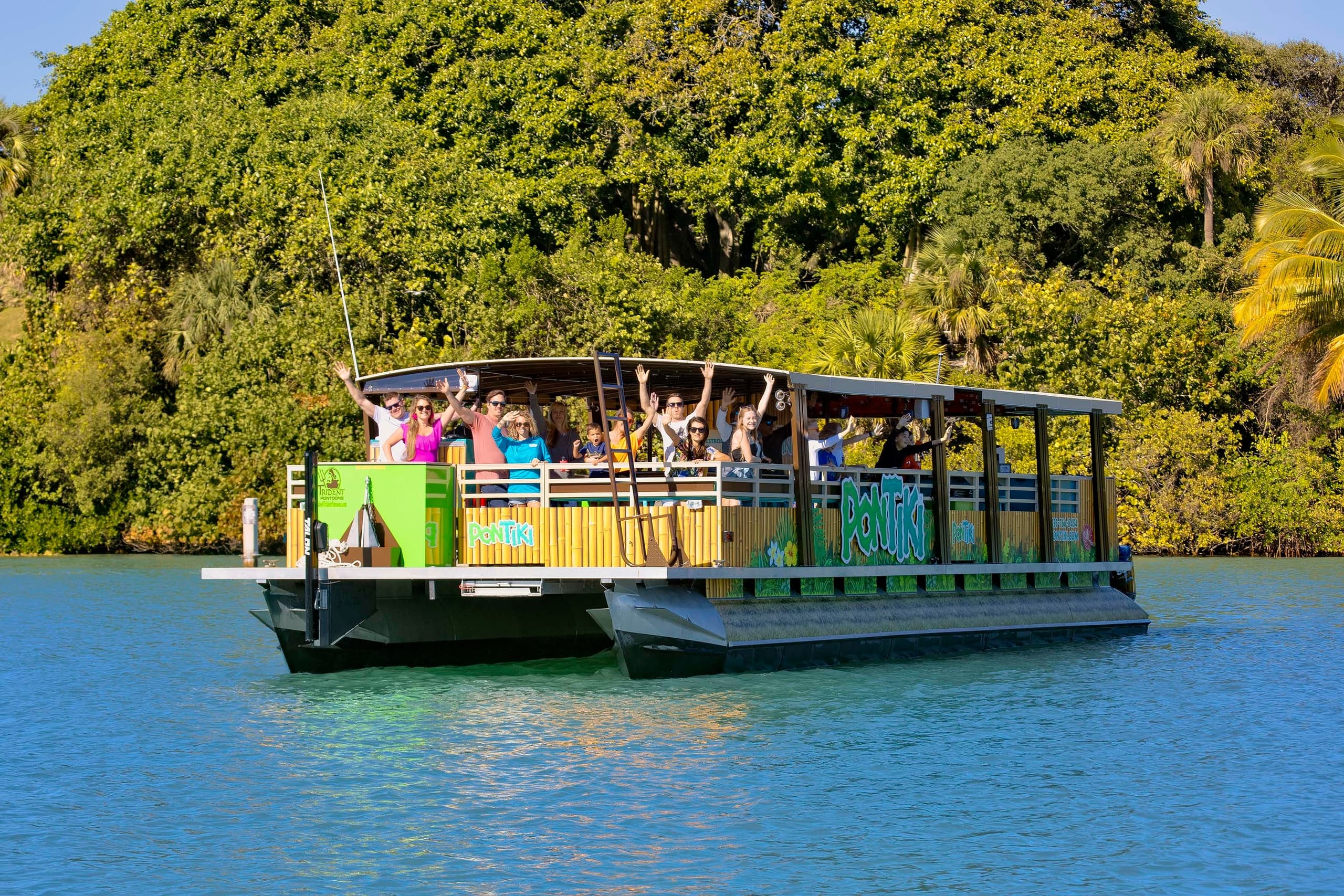 Jupiter Private Charter by PonTiki: Floating Fun on Florida's Waves