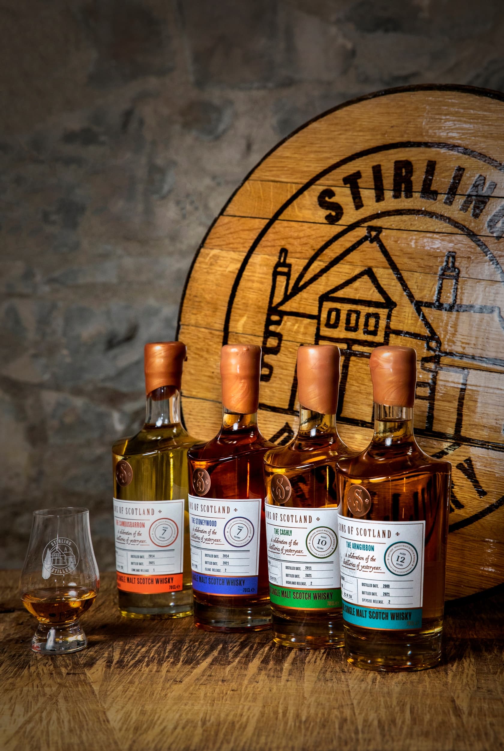 Whisky Tasting & Tour at Stirling Distillery in Stirlingshire
