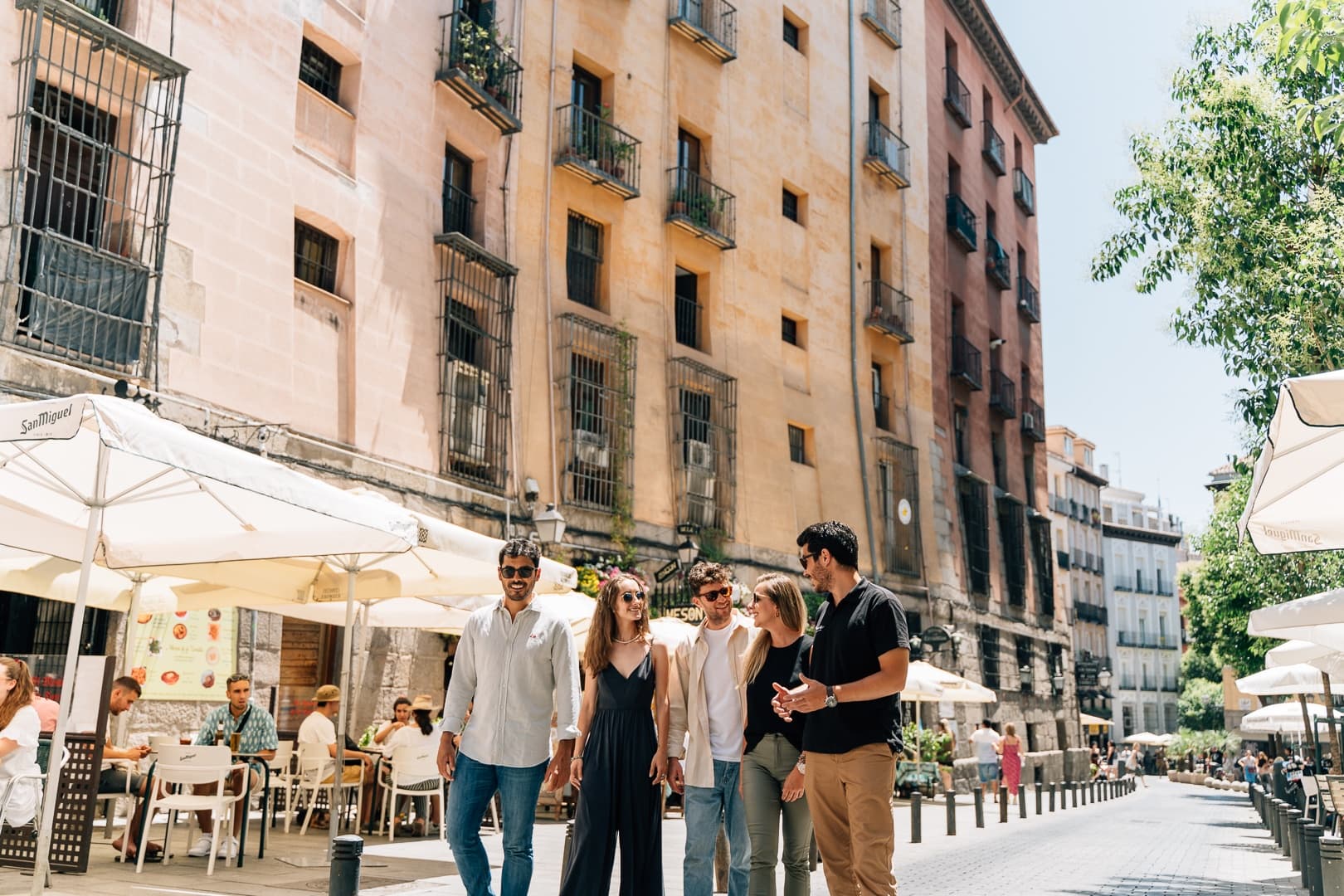 Madrid Tapas & Wine Tour with Rooftop Views Experience