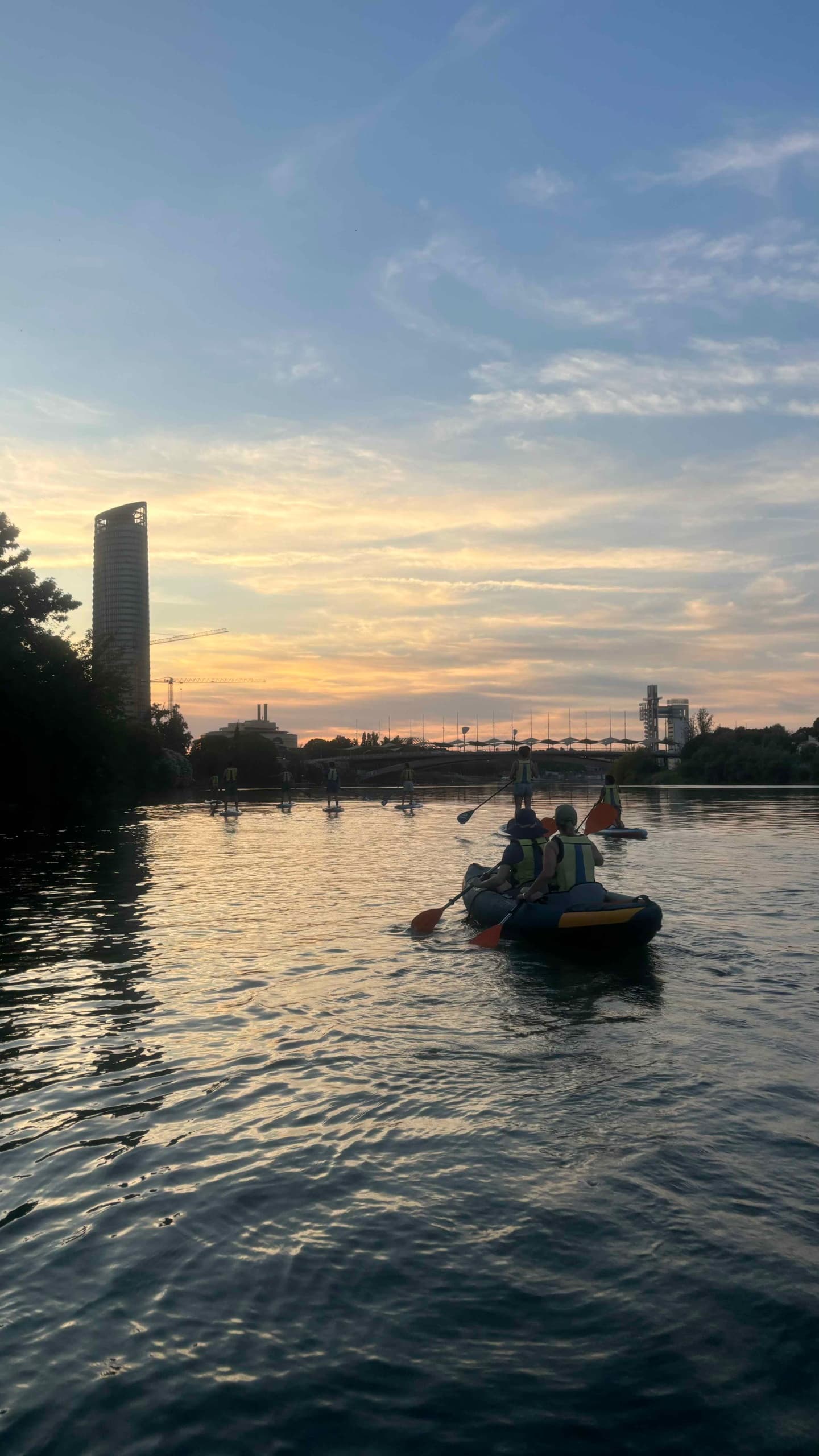 Kayak Classes on Guadalquivir River with Paddle Surf Sevilla