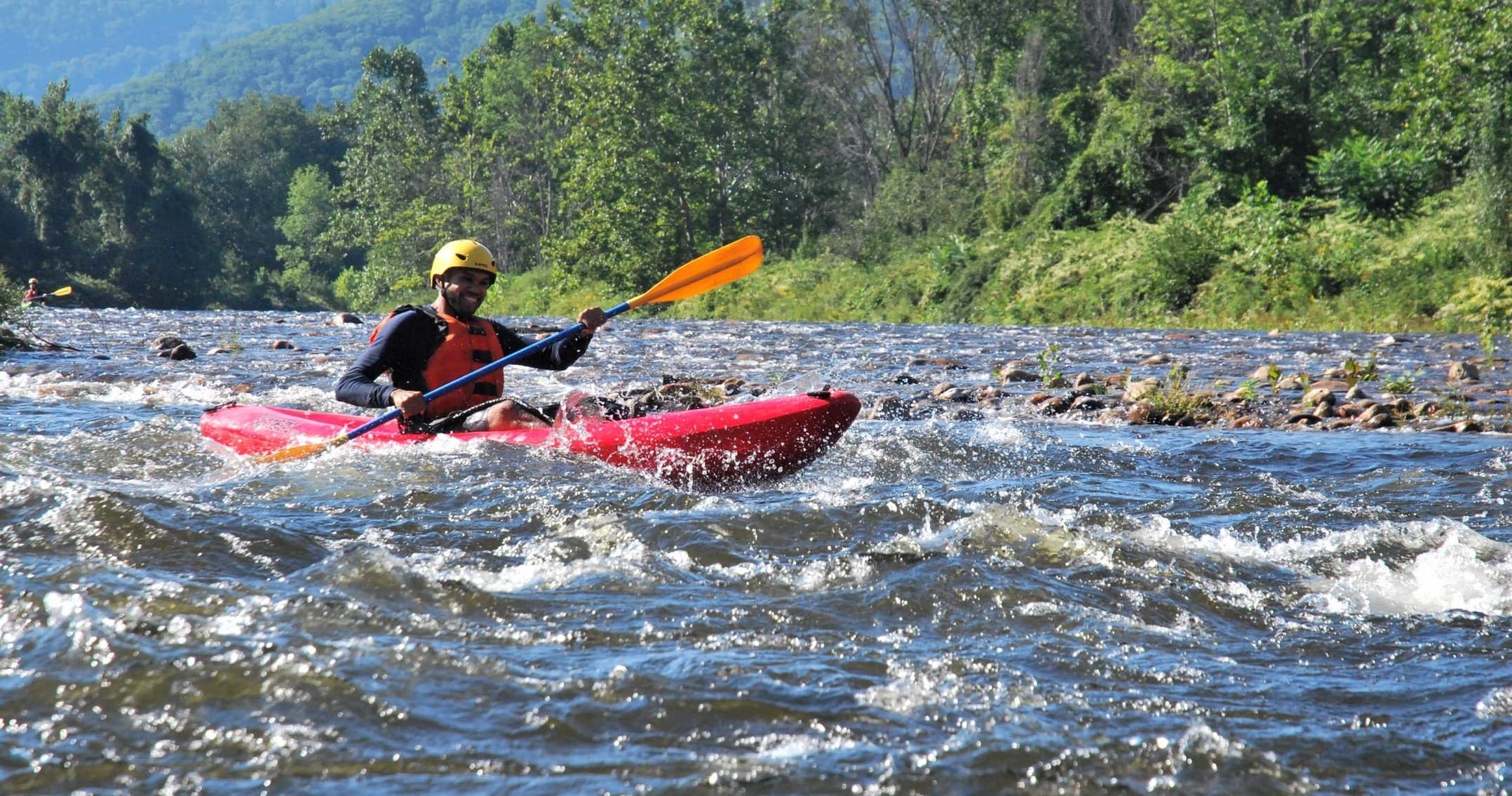Guided River Kayaking on Deerfield River with Zoar Outdoor