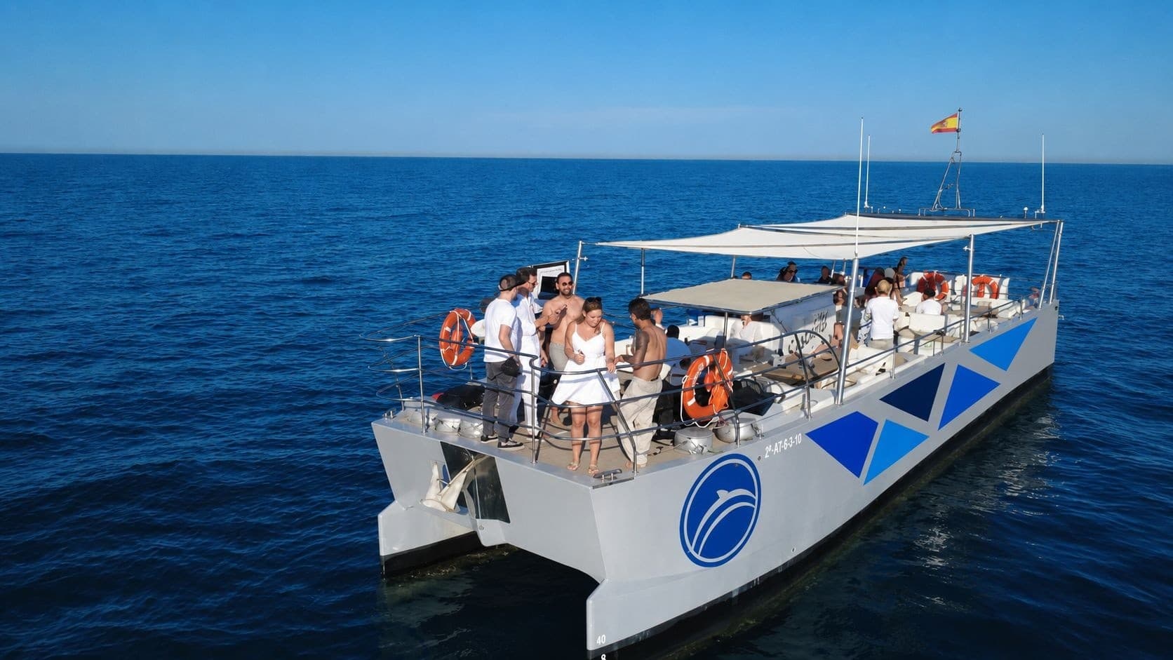 Shared Serenity Catamaran Sail Along the Málaga Coast photo 3