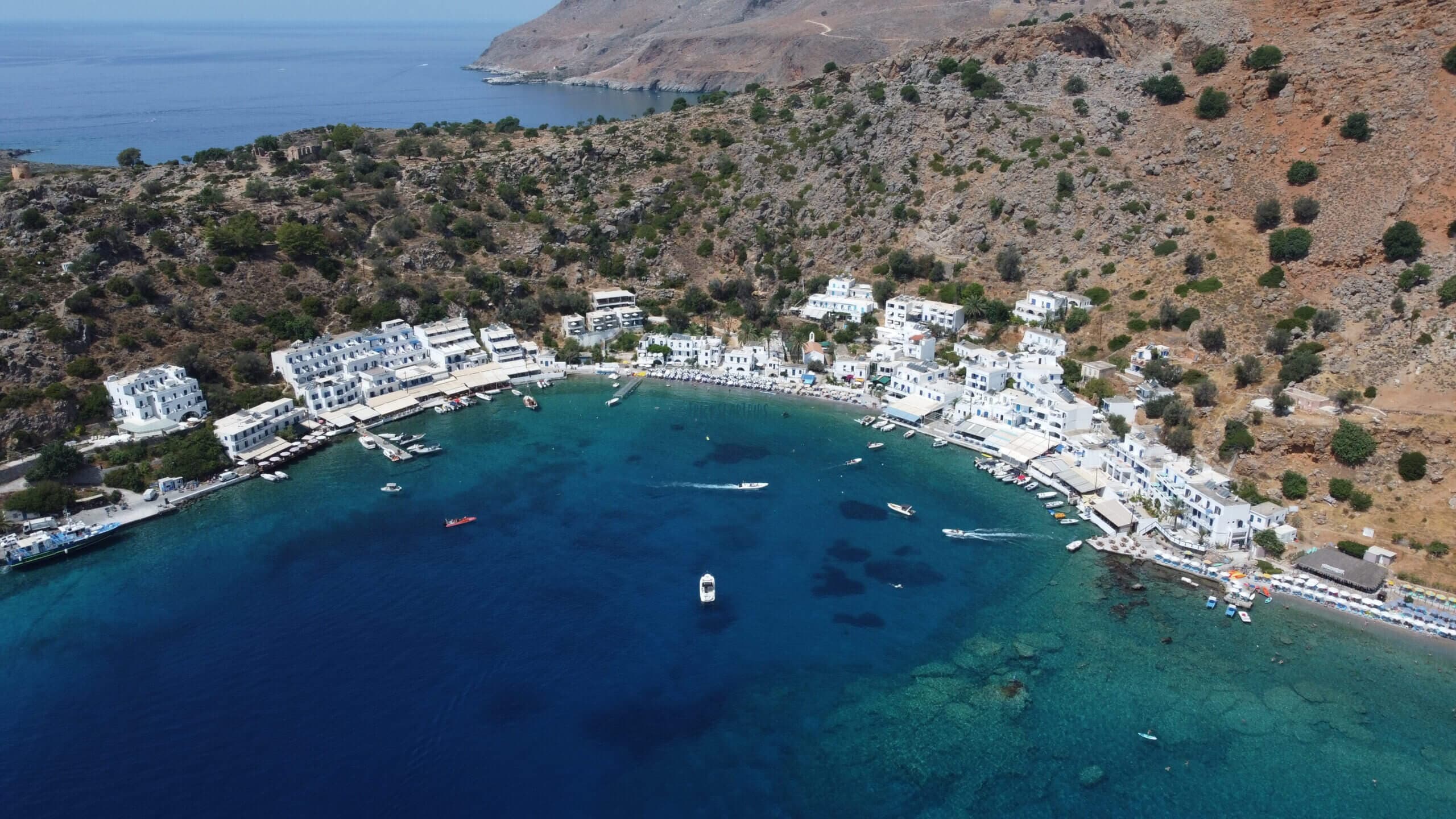 Loutro Day Trip from Chora Sfakion: Crete’s Car-Free Bay & Beach