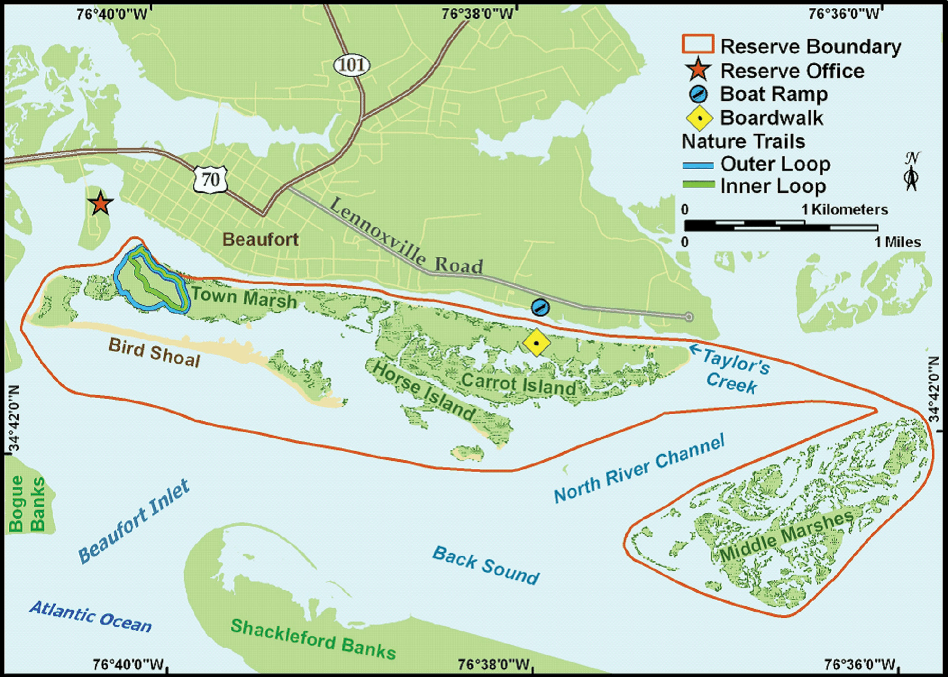 Rachel Carson Reserve Explorer: Private Boat Tour to Wild Horses on the Crystal Coast photo 3
