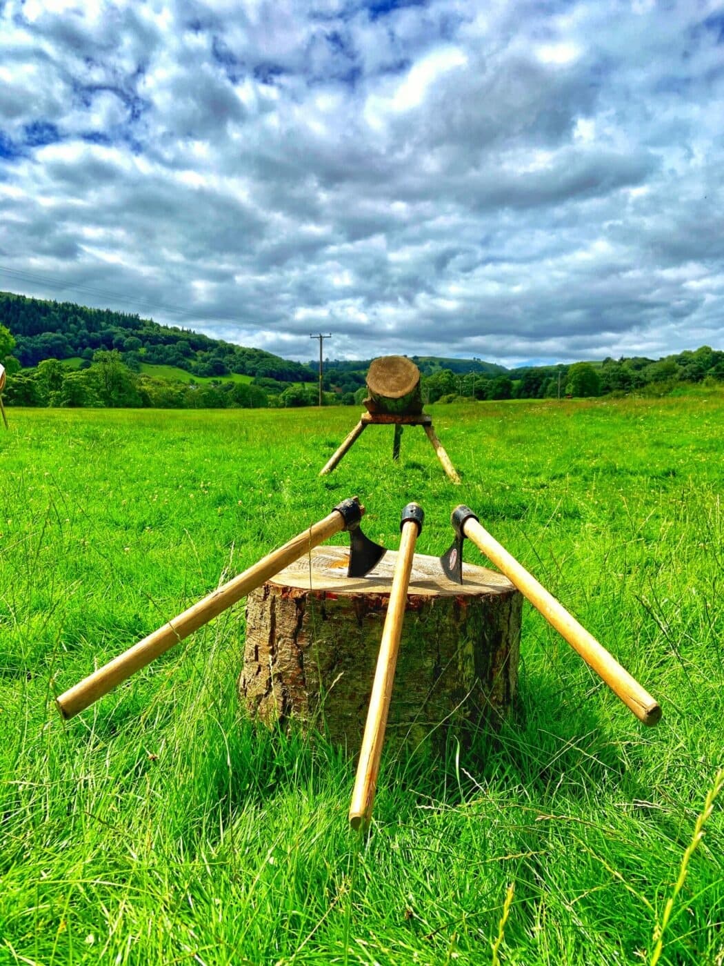 Archery & Axe Throwing with Bearded Men Adventures, Llangollen