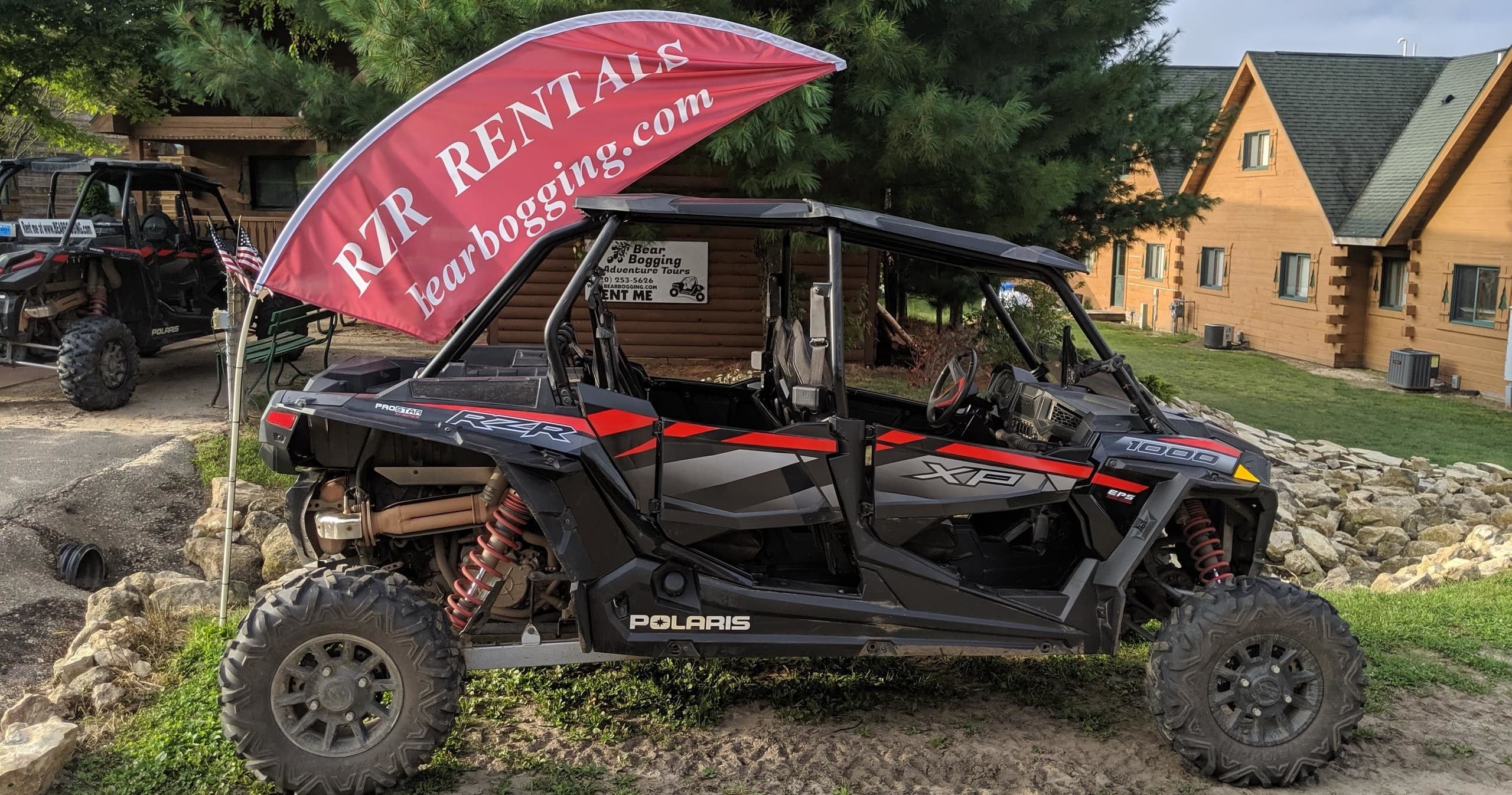 Polaris RZR Rentals at Bear Bogging Black River Falls