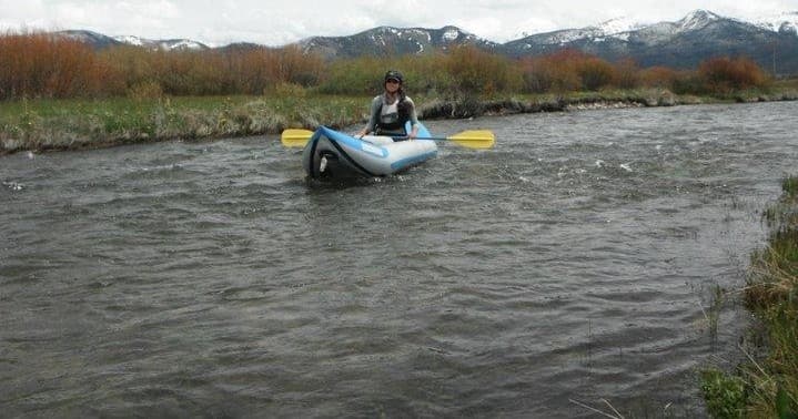 Inflatable Kayaking Lunch Trip in Stanley, Idaho