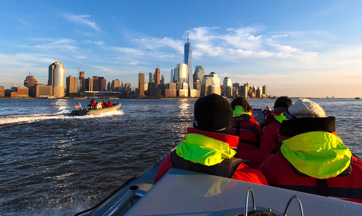 Support Boat Services by New York Media Boat