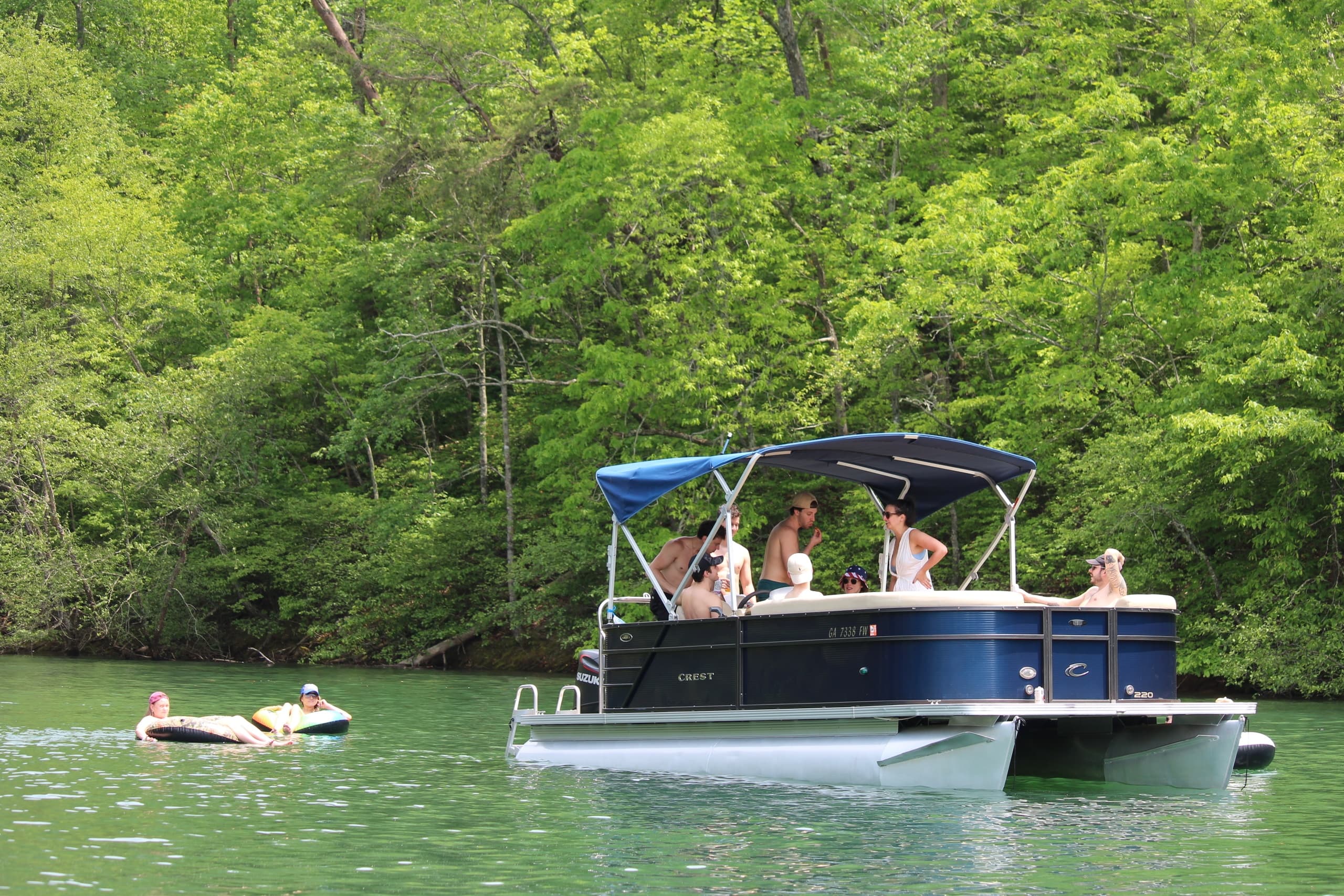Water Activities with Blue Ridge Boat Rentals