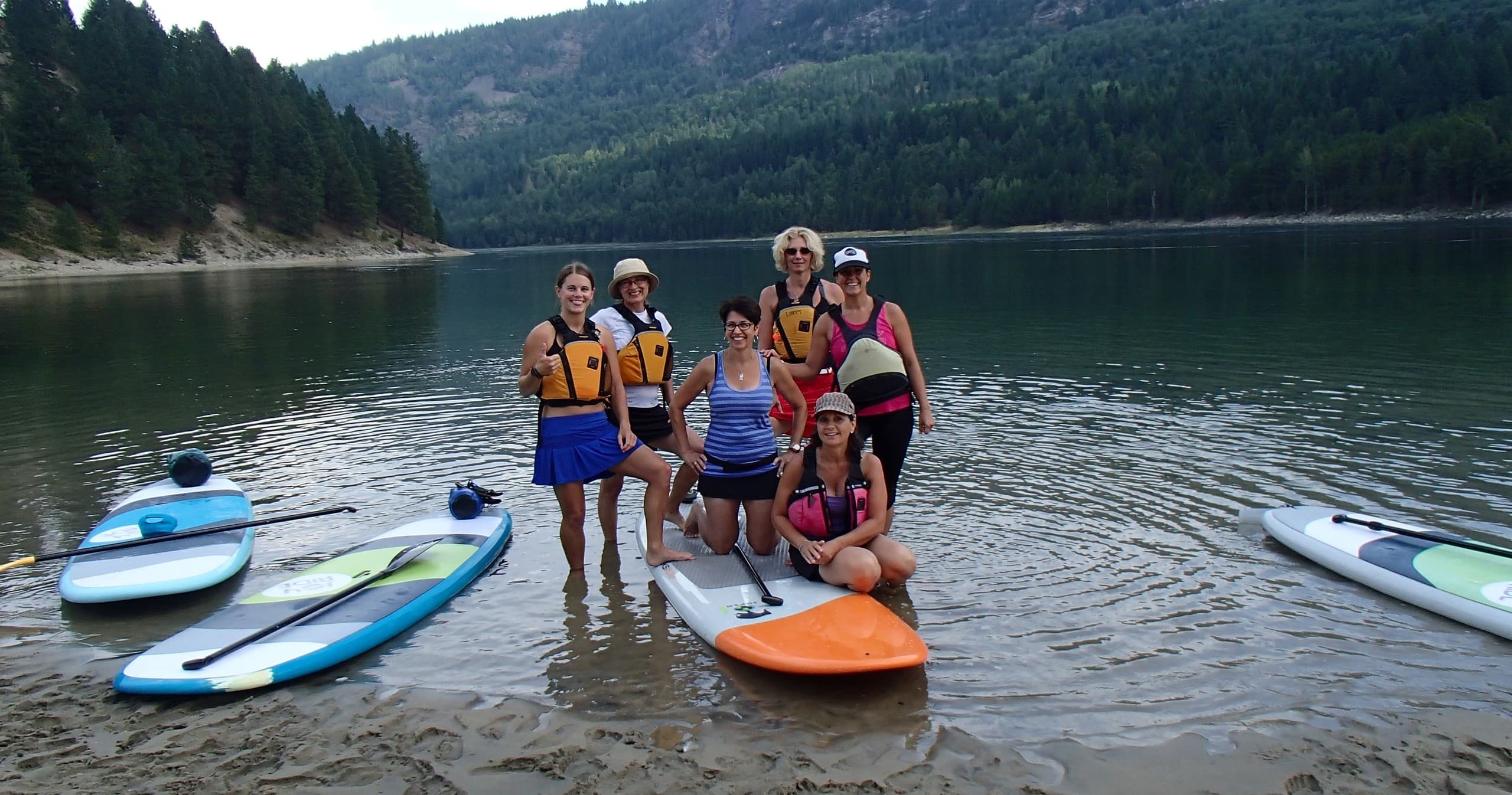 Intro to River Paddle Boarding in Castlegar, BC