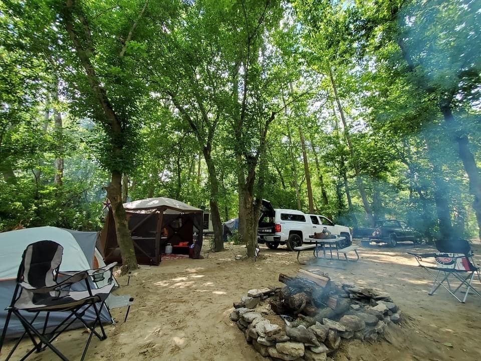 Outdoor Camping at Morgans Canoe and Outdoor Adventures