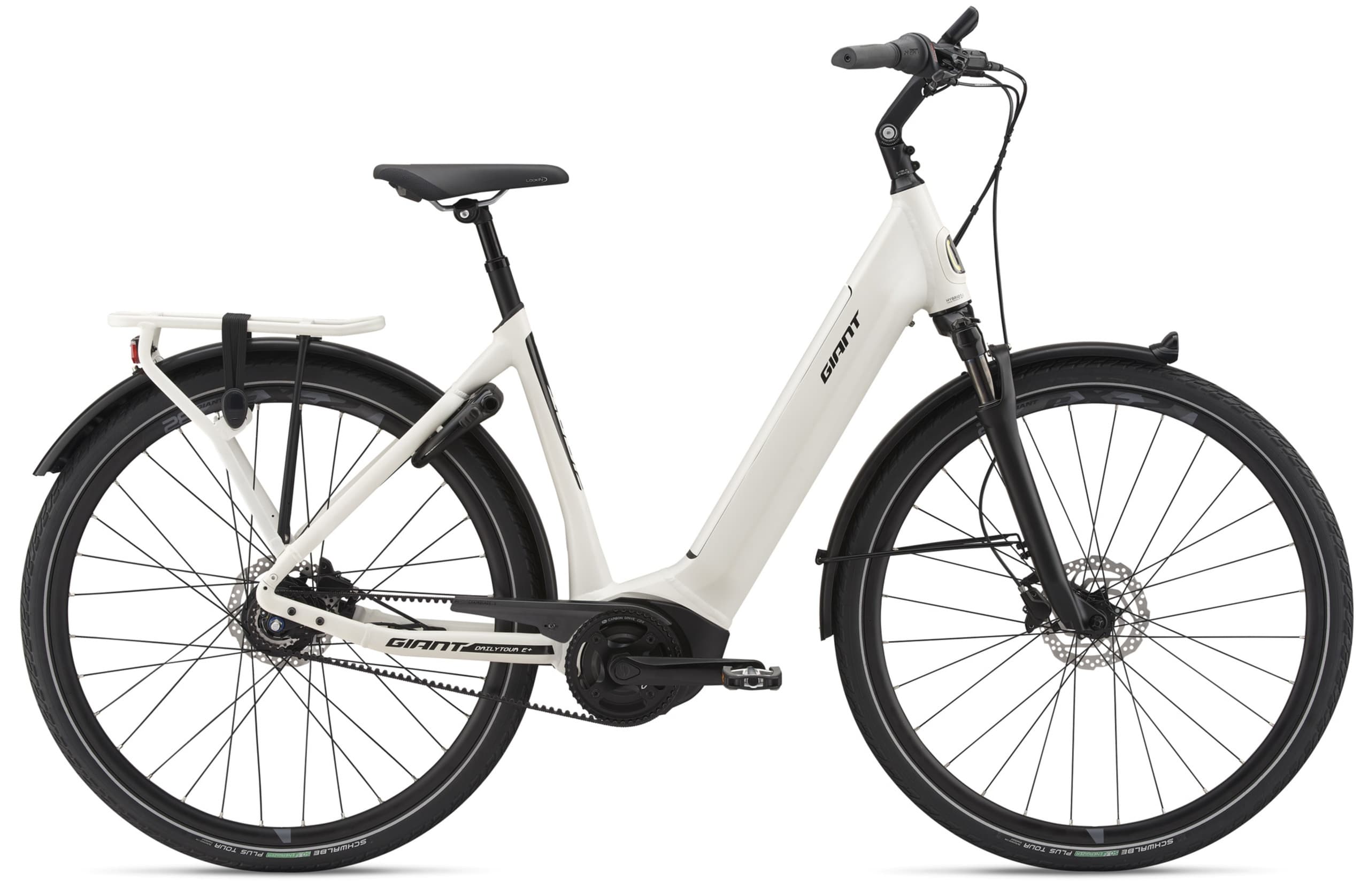 Electric city bike product photo on white background, studio shot