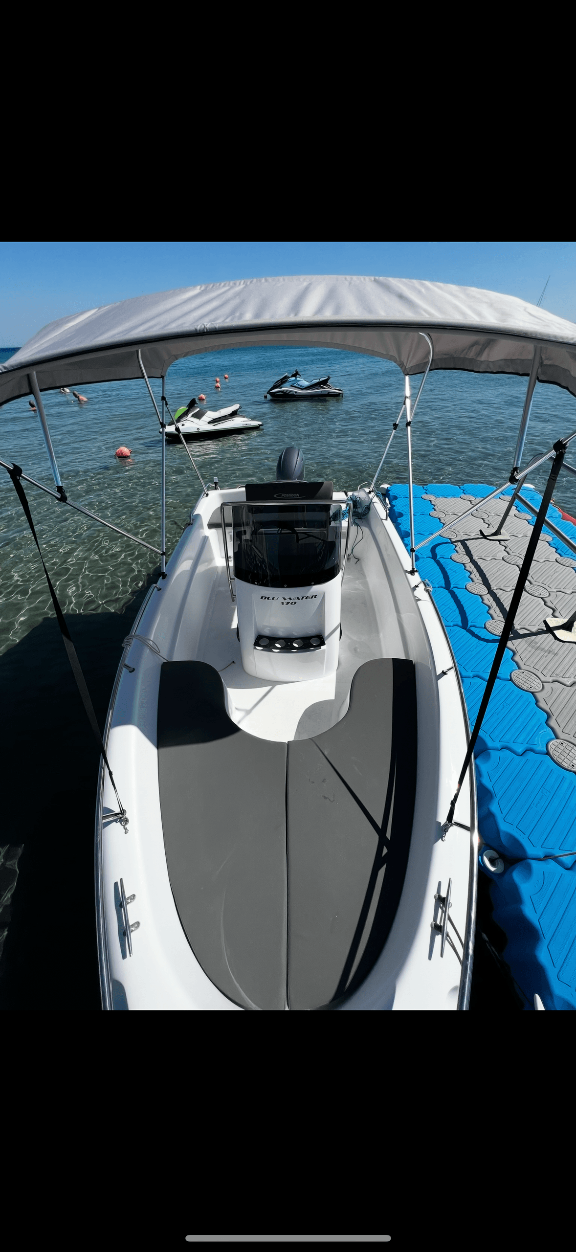 Self-Drive Blue Water 170 Rental in Kardamena — Explore Kos Without a License photo 3