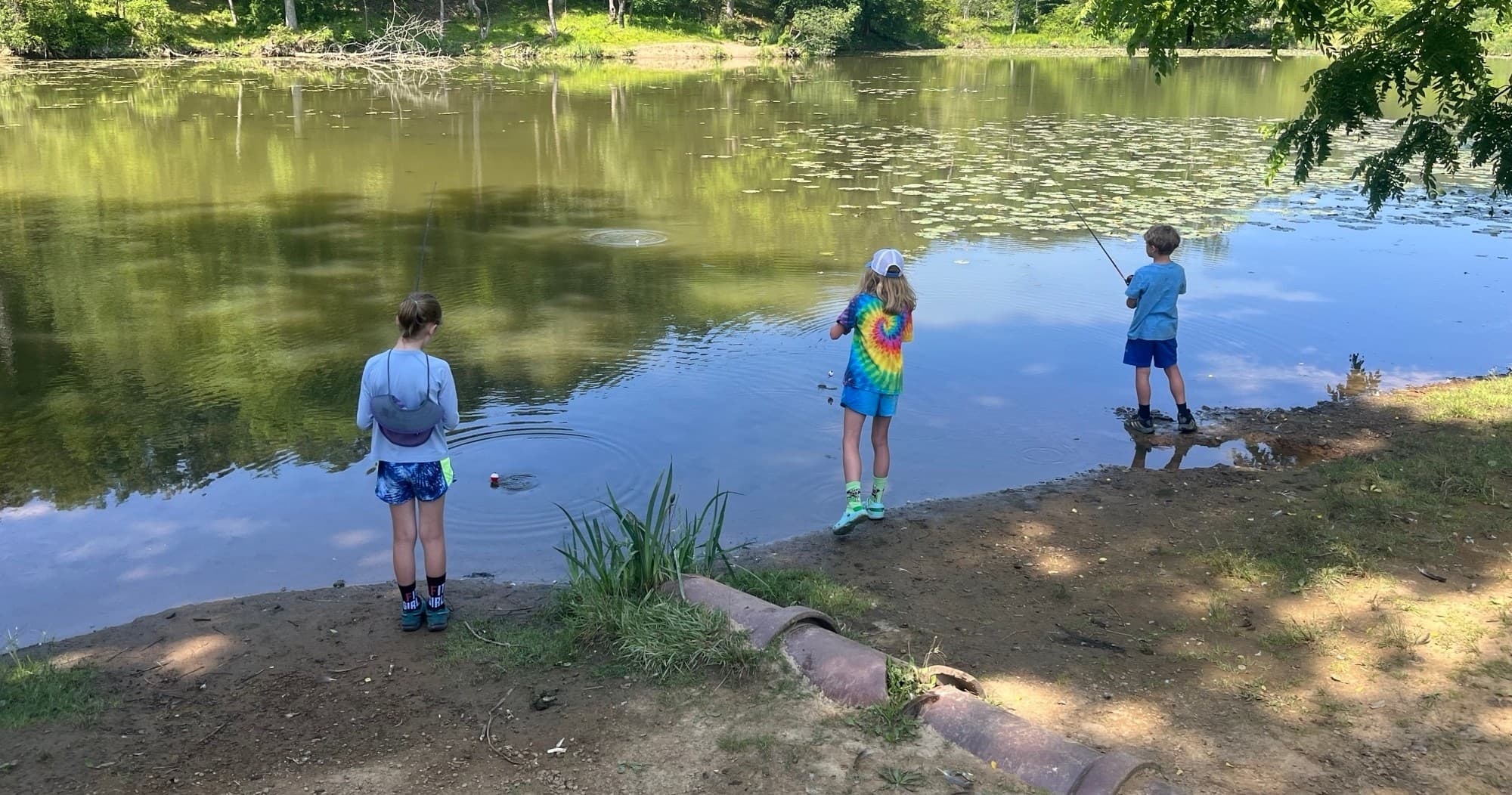Hooked on Fishing: Summer Camp at North Park Lake, Pittsburgh