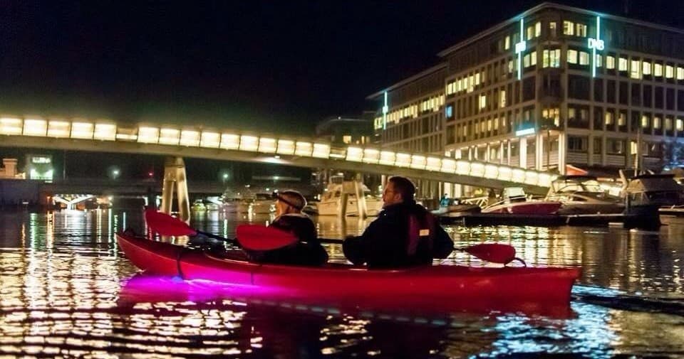 Night Kayaking Adventure with Trondheim Kajakk in Norway